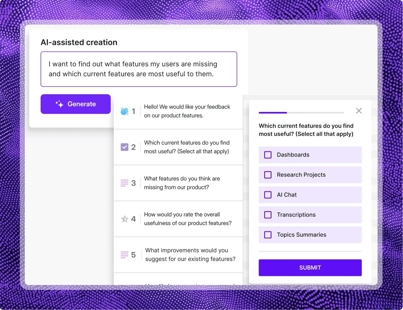 AI follow up questions