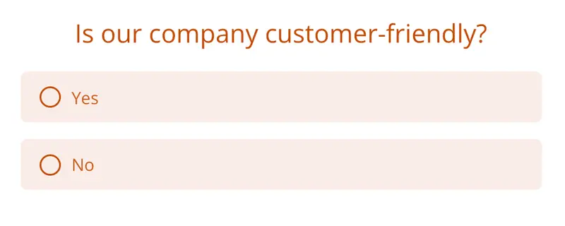 use scales in survey questions