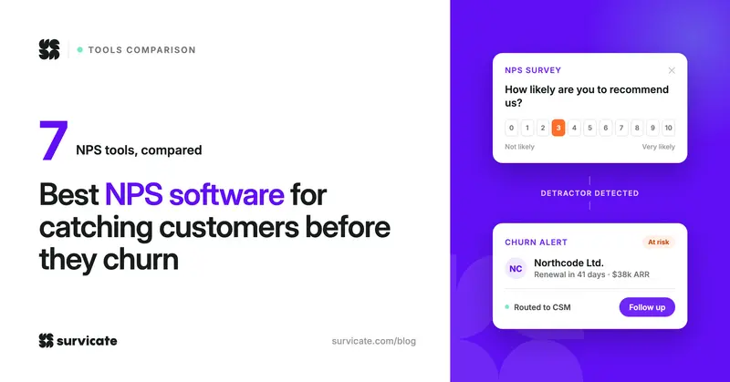 7 Best NPS Tools in 2026 to Catch Churn Risk Early
