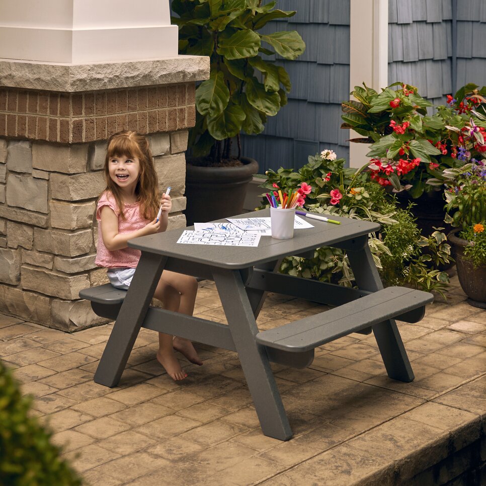 POLYWOOD Kids Picnic Table