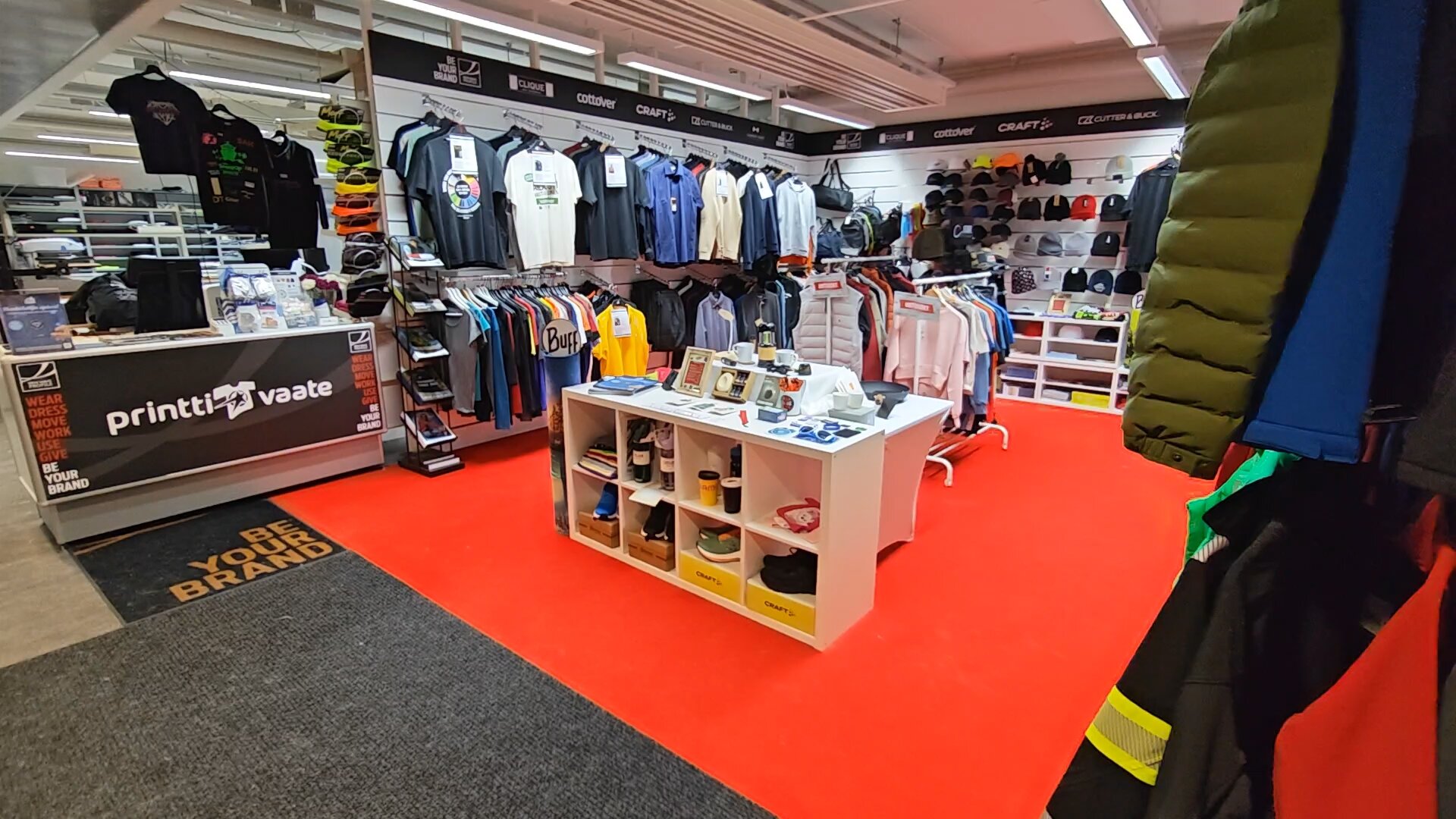 Yritysvaatteiden painatus Printtivaatteen omassa tuotannossa Suomessa