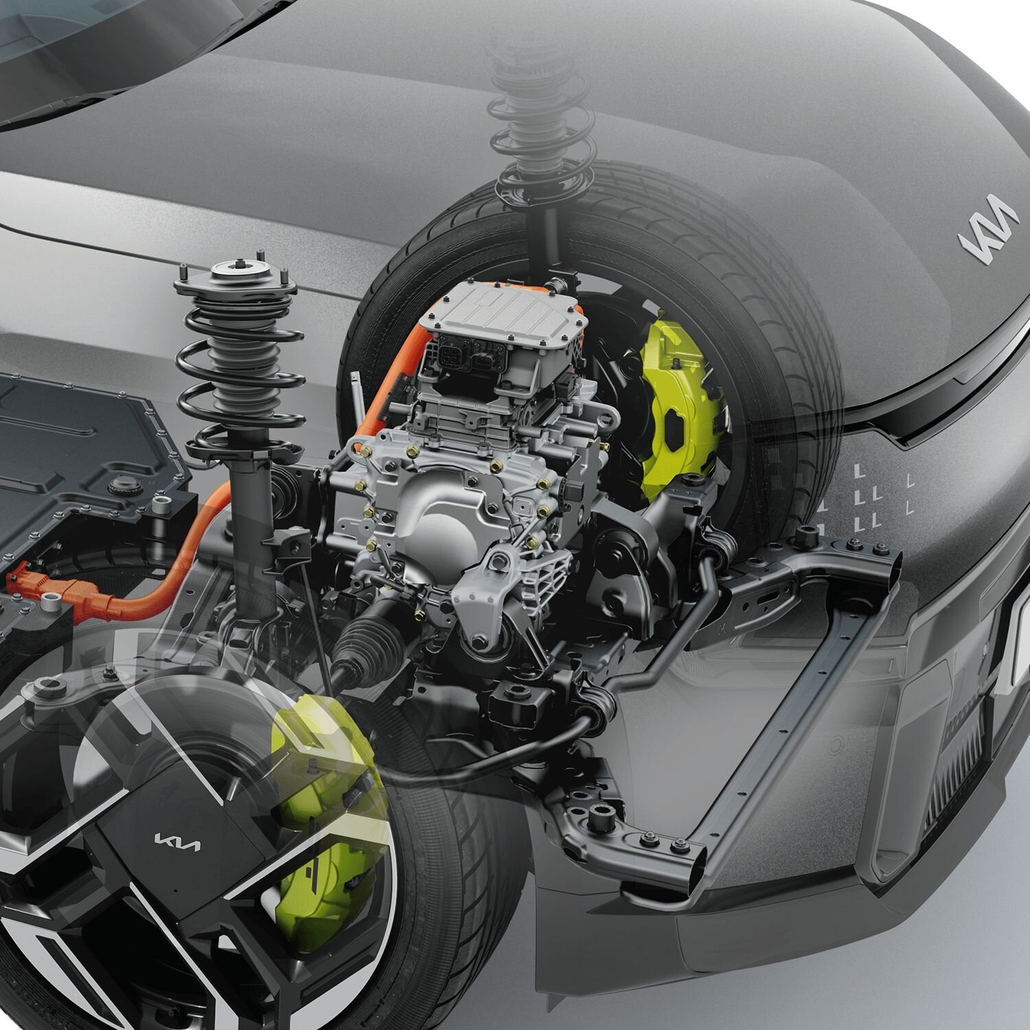 Innenleben des Kia EV9 GT