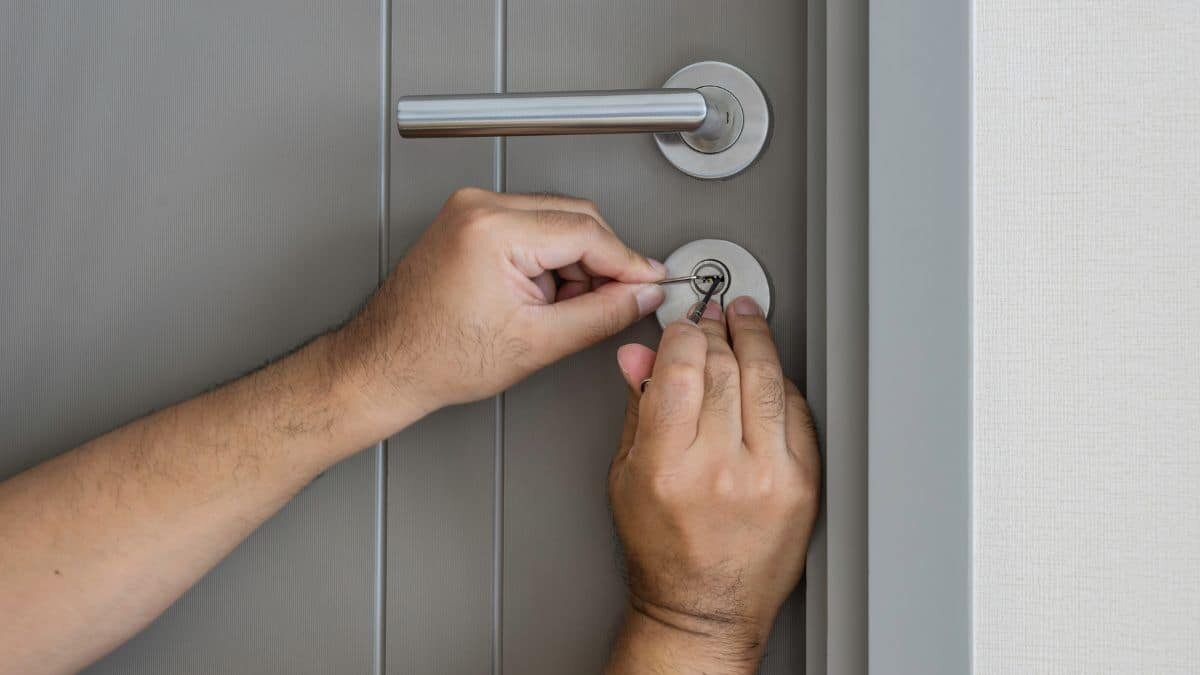Ouverture de porte