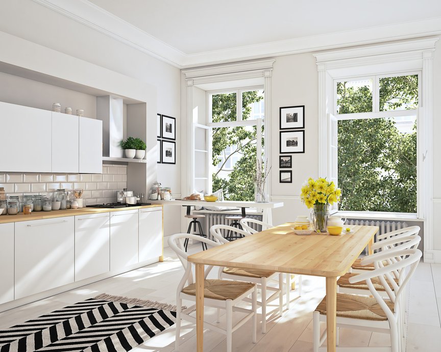 Scandinavian minimalism interior design