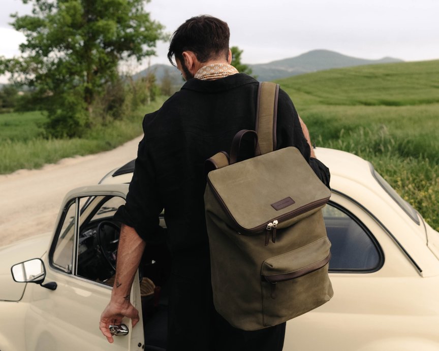 Carl Friedrik olive Day-to-Day Backpack