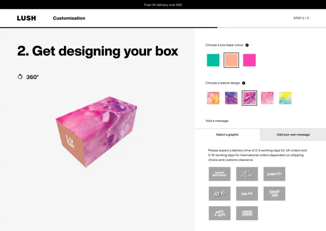 eCommerce Personalization: Mirumee Product Customization for Lush