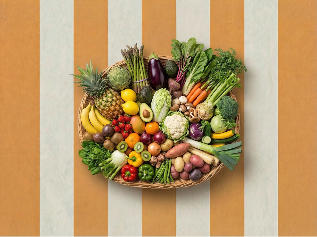 fruits et légumes en mars