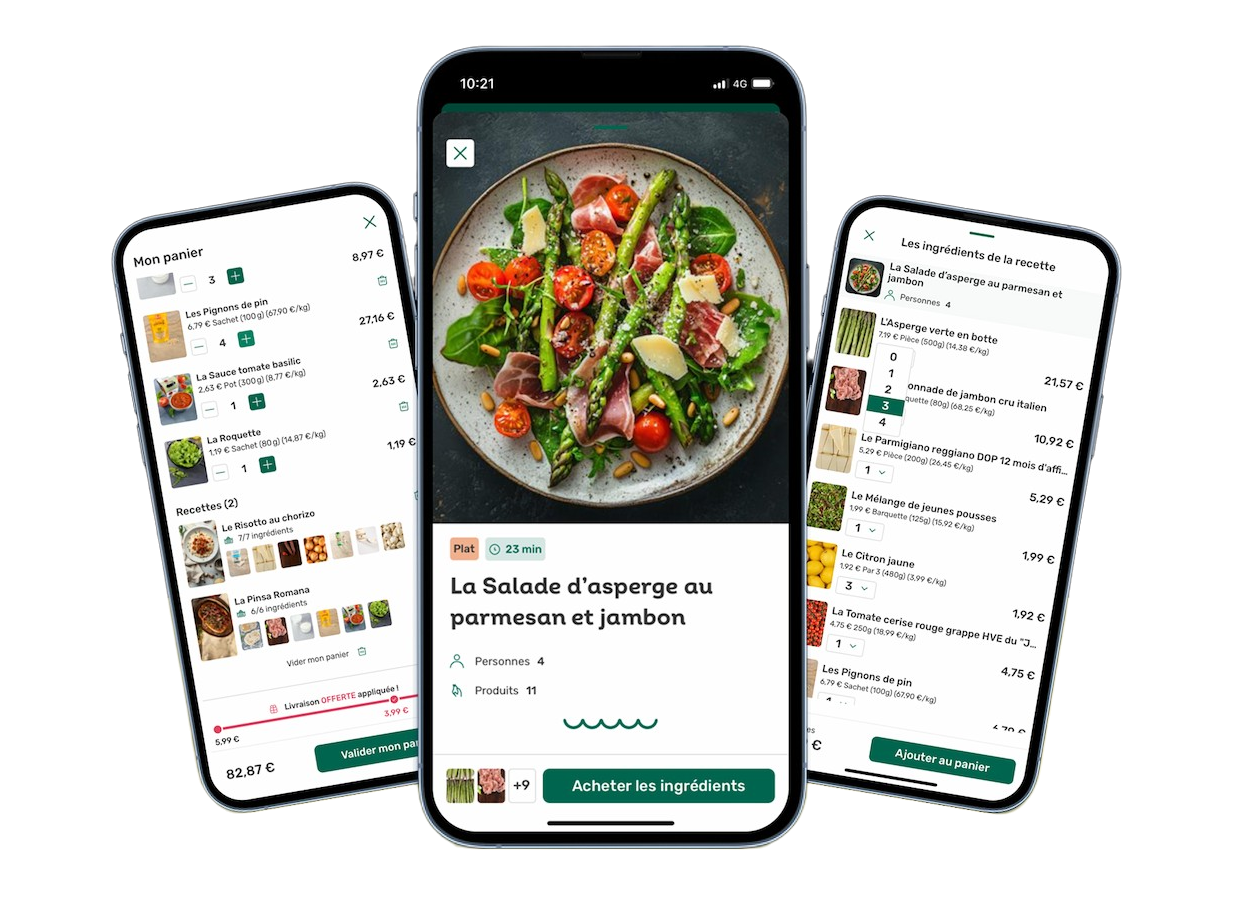 recettes sur mon marché