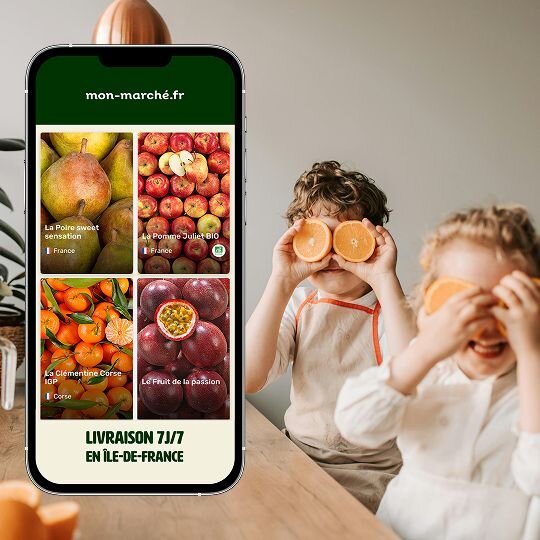 livraison de fruits près de chez vous