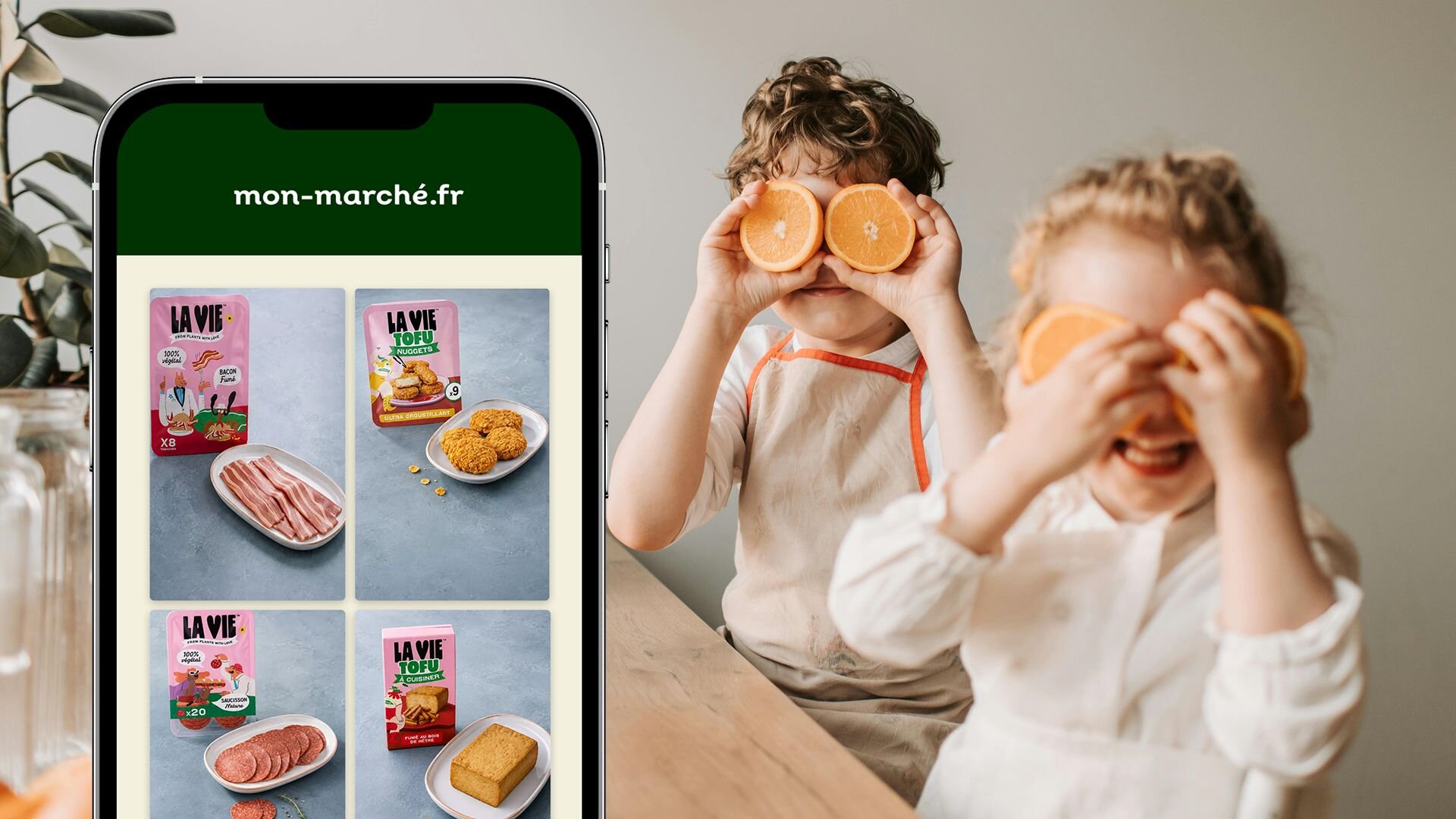 Livraison des produits La Vie à domicile