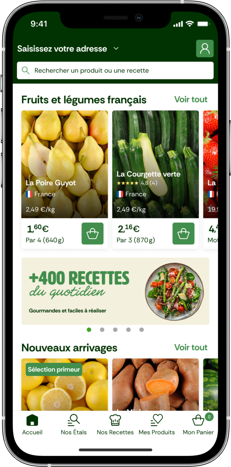 Application mon-marché
