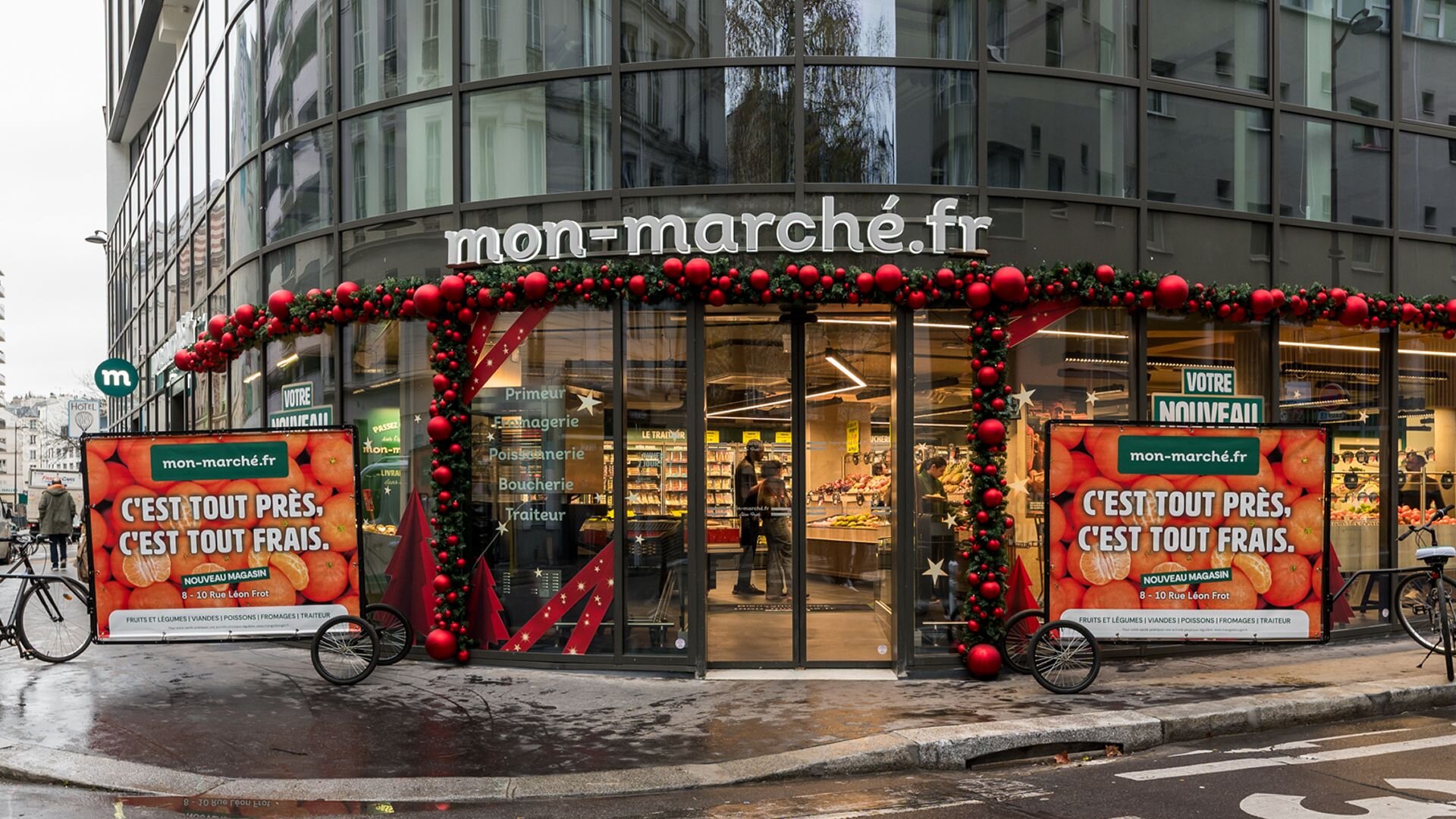 Magasin Mon Marché Paris Léon Frot