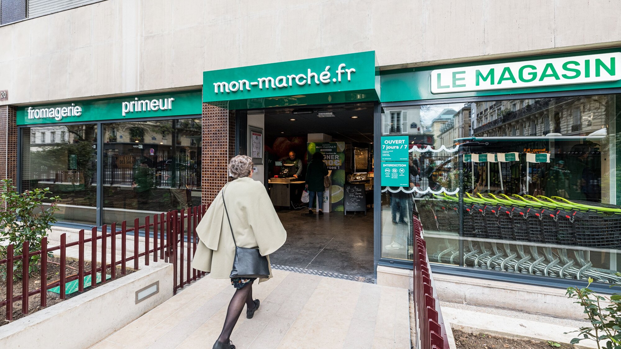 Magasin Mon Marché Paris Lecourbe