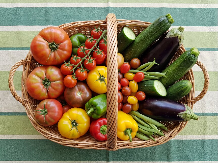 légumes à consommer en été