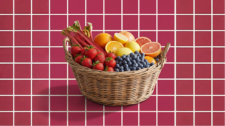 fruits du printemps avril