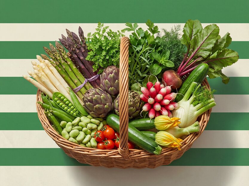 légumes à consommer en mai