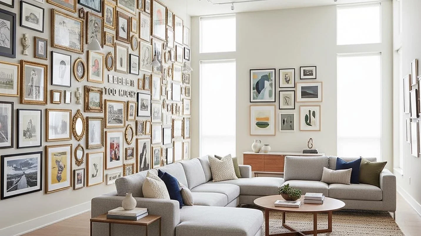 How Many Gallery Walls is Too Many? Find Your Balance