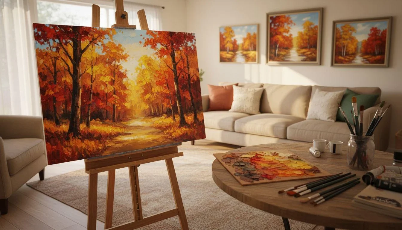 Fall Canvas Painting Ideas: Create Cozy Art This Autumn