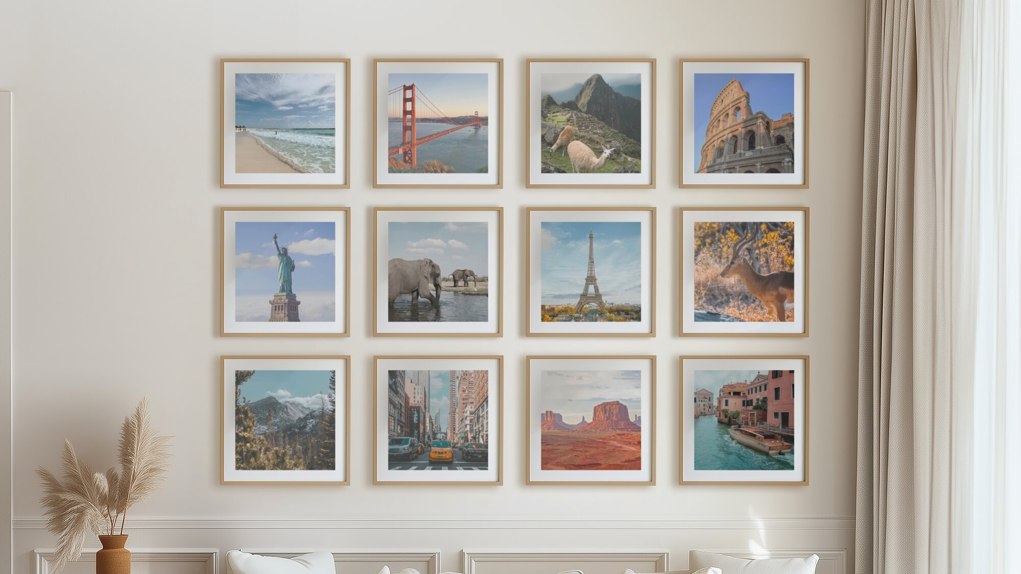 Create a Stunning Travel Wall with Mixtiles