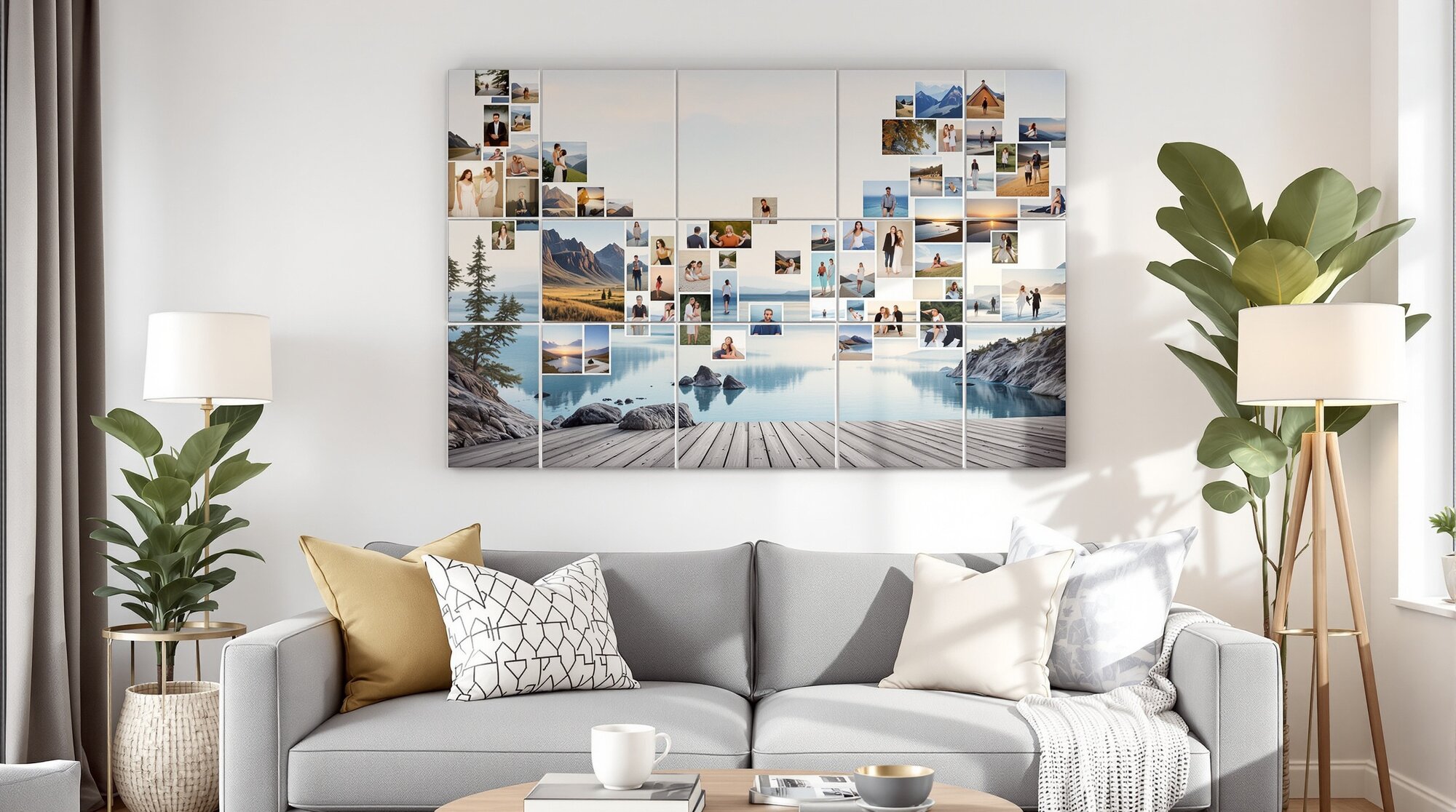 DIY Large Wall Art: Budget-Friendly Ideas Without Damage