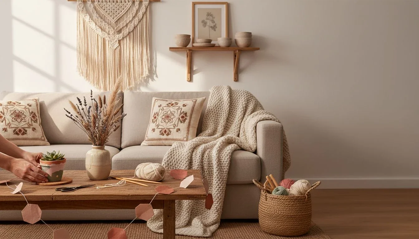 Handmade Craft Ideas for Home Decor: Easy & Stylish