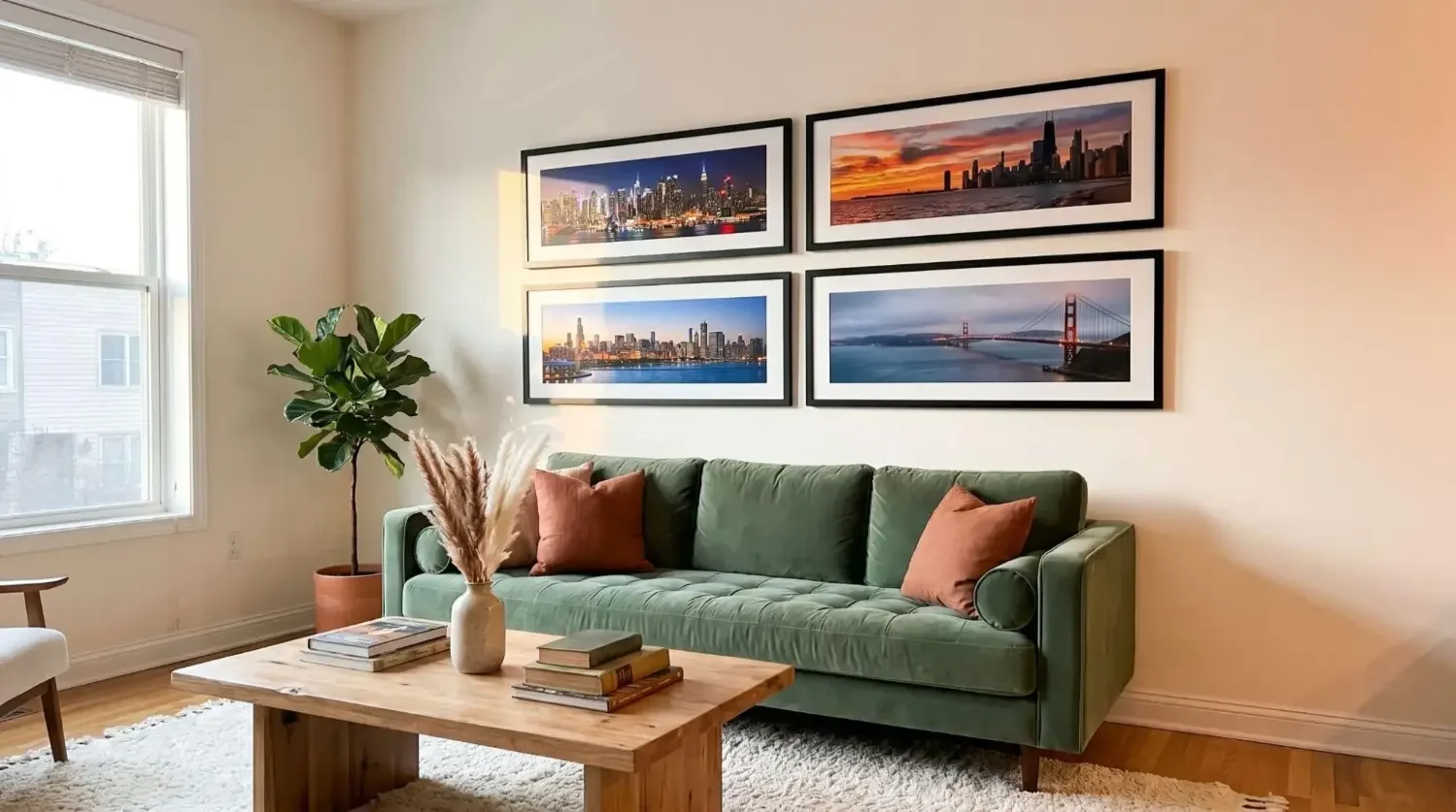 City Skyline Wall Art: Capture Your Urban Story