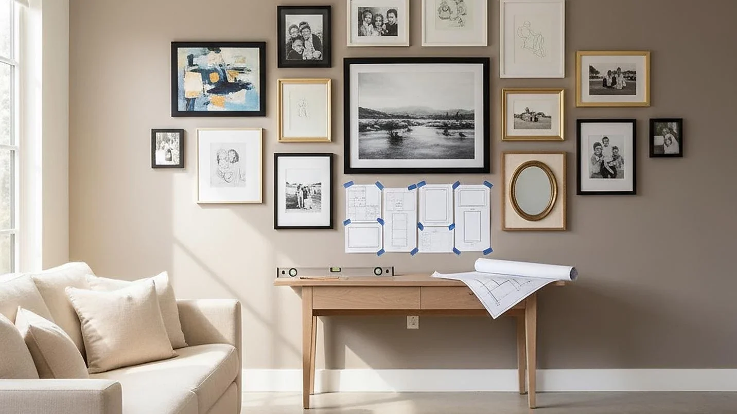How to Hang a Gallery Wall: No-Mistakes Guide
