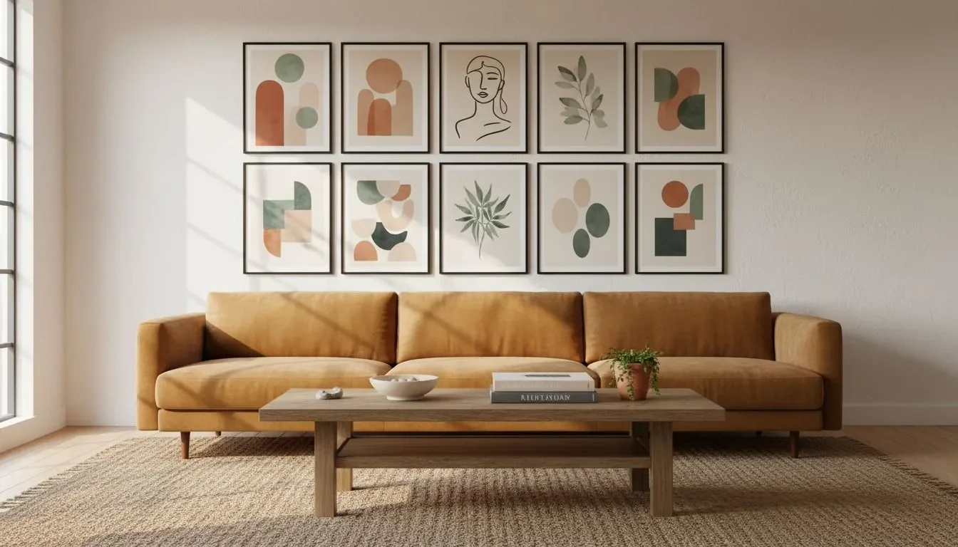 Multi Panel Wall Art for Living Room: Design Tips & Ideas