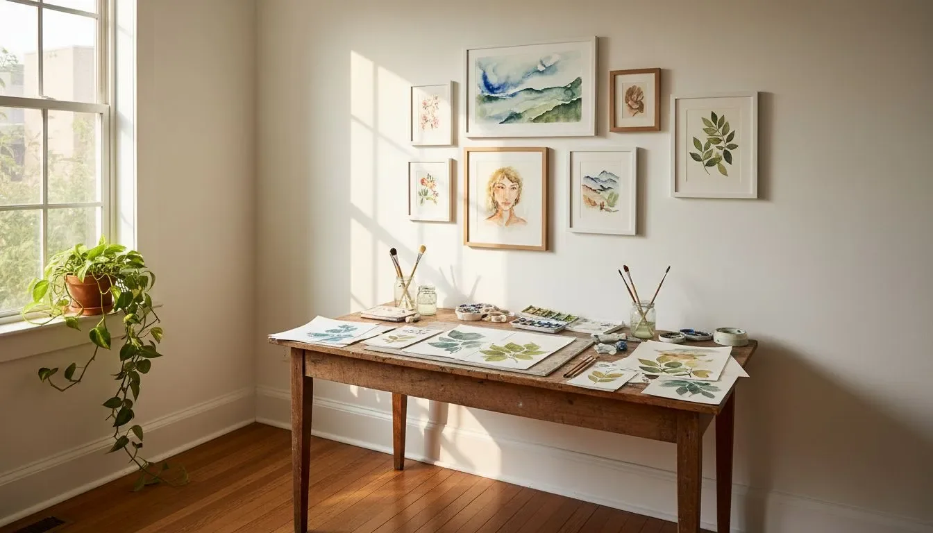 Watercolor Art Explained: Techniques & Display Ideas