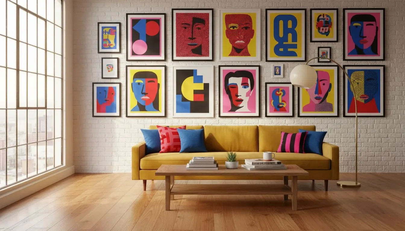 Pop Art Wall Decor: Transform Your Photos Today