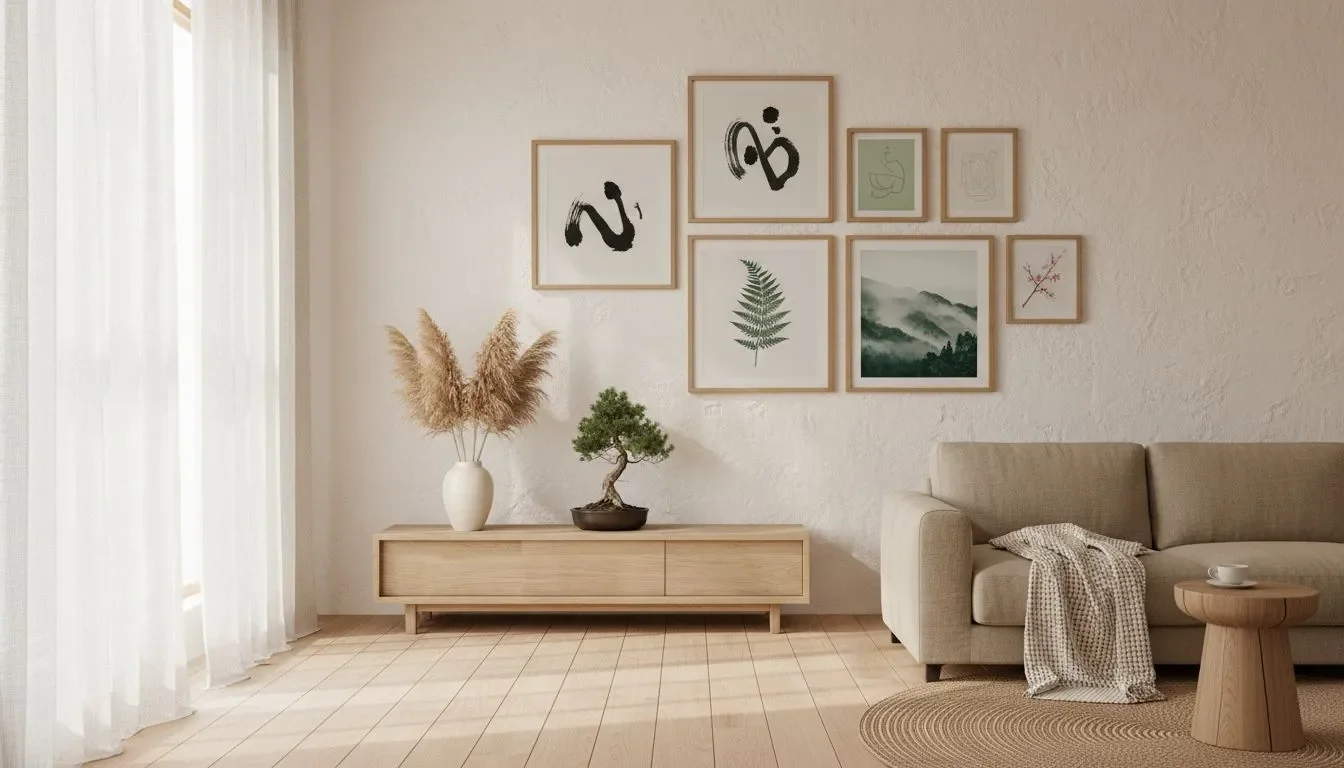 Japandi Wall Decor Ideas: Create a Calm, Minimal Home