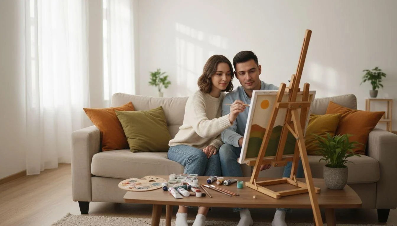 Couple Canvas Painting Ideas: Fun & Romantic Projects