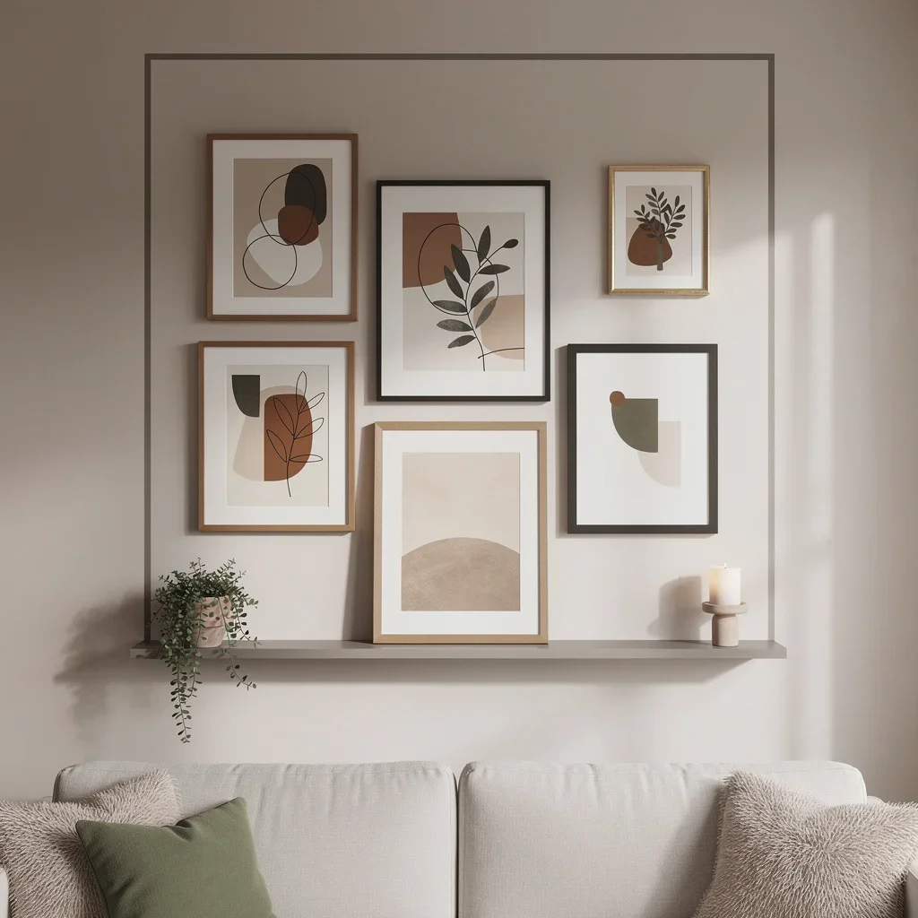 Boho eclectic dining space with layered textures