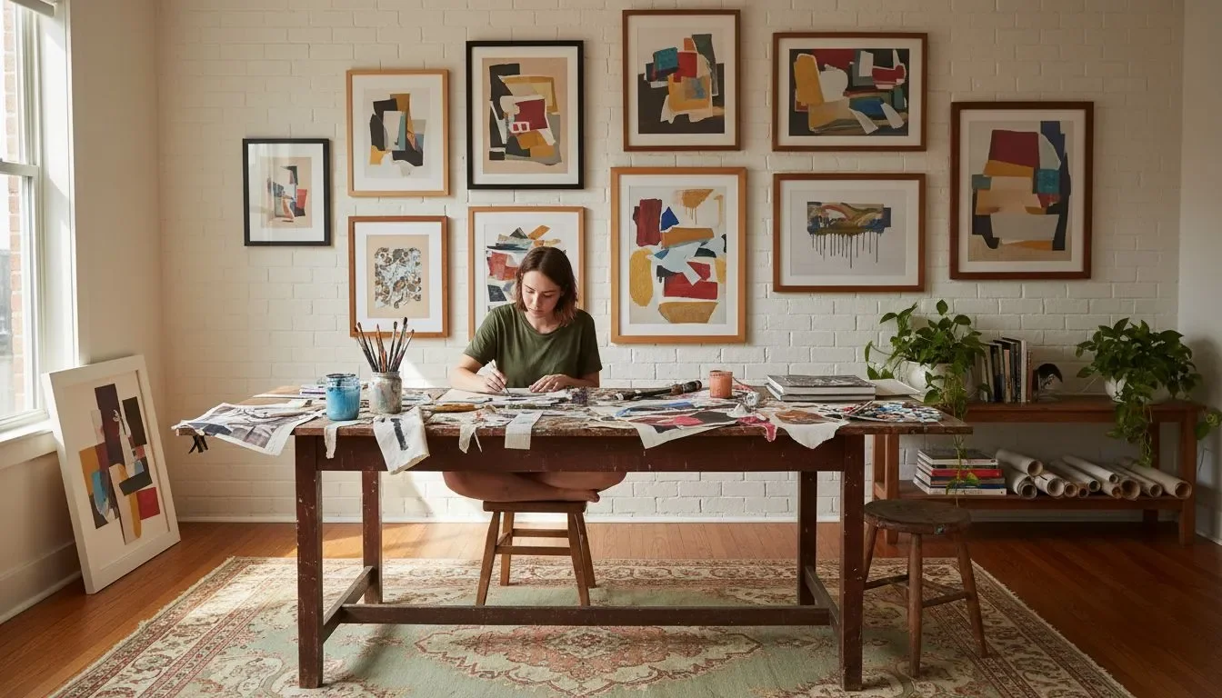 Mixed Media Art: Combining Materials & Creative Expression