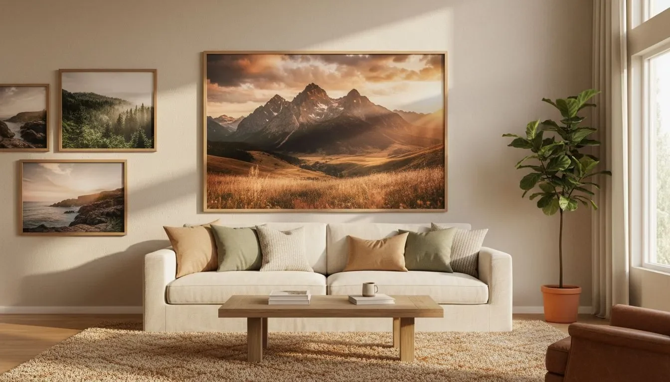 Large Landscape Wall Art: Create Stunning Displays Today