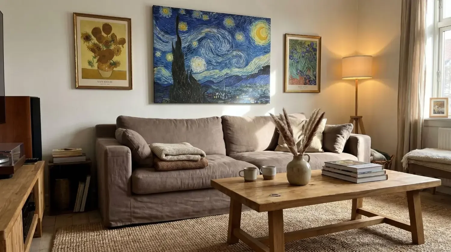 Van Gogh Starry Night Canvas Print: Illuminate Your Space