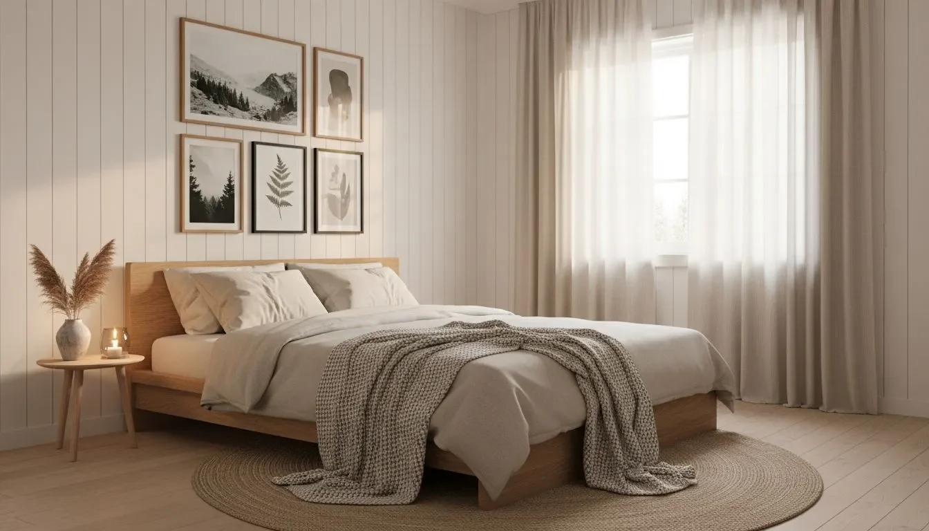 Scandinavian Bedroom Wall Art: Create Your Calm Retreat