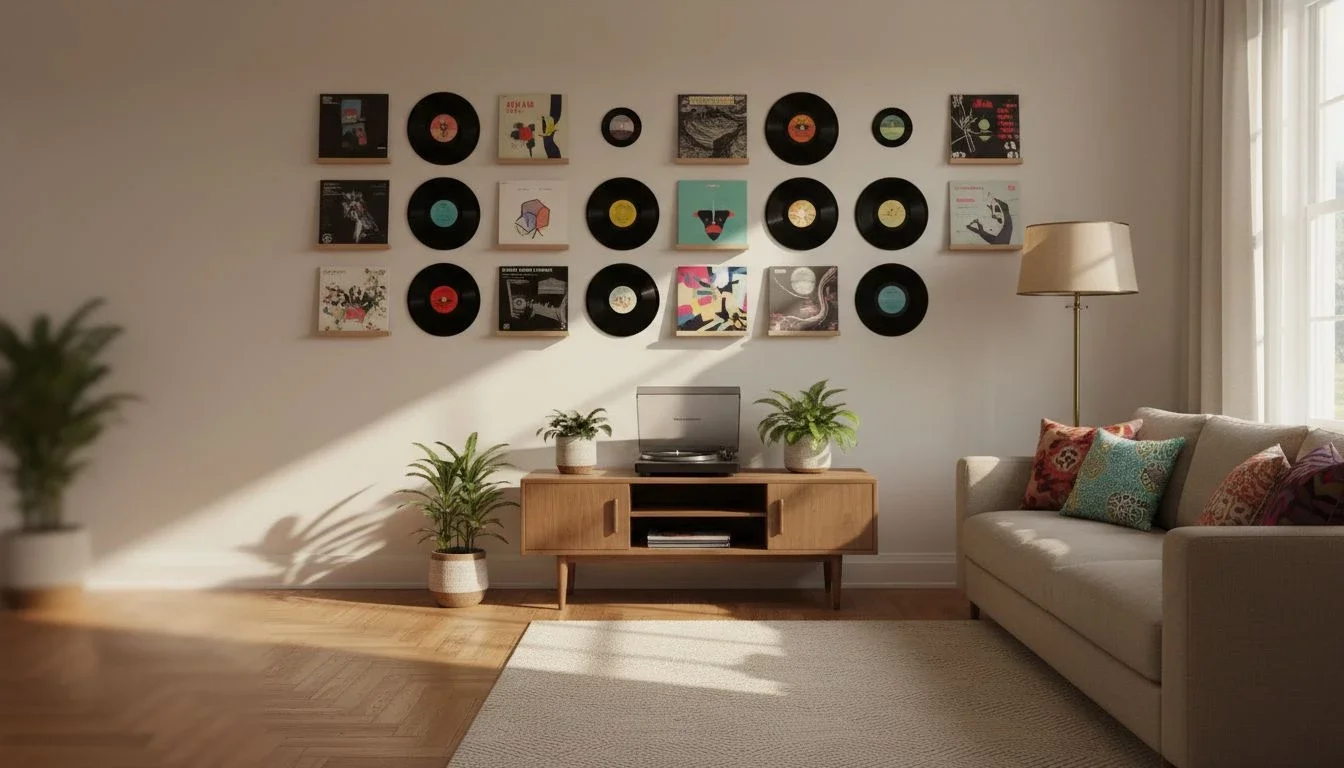 Vinyl Record Wall Art Ideas: Create a Stunning Display