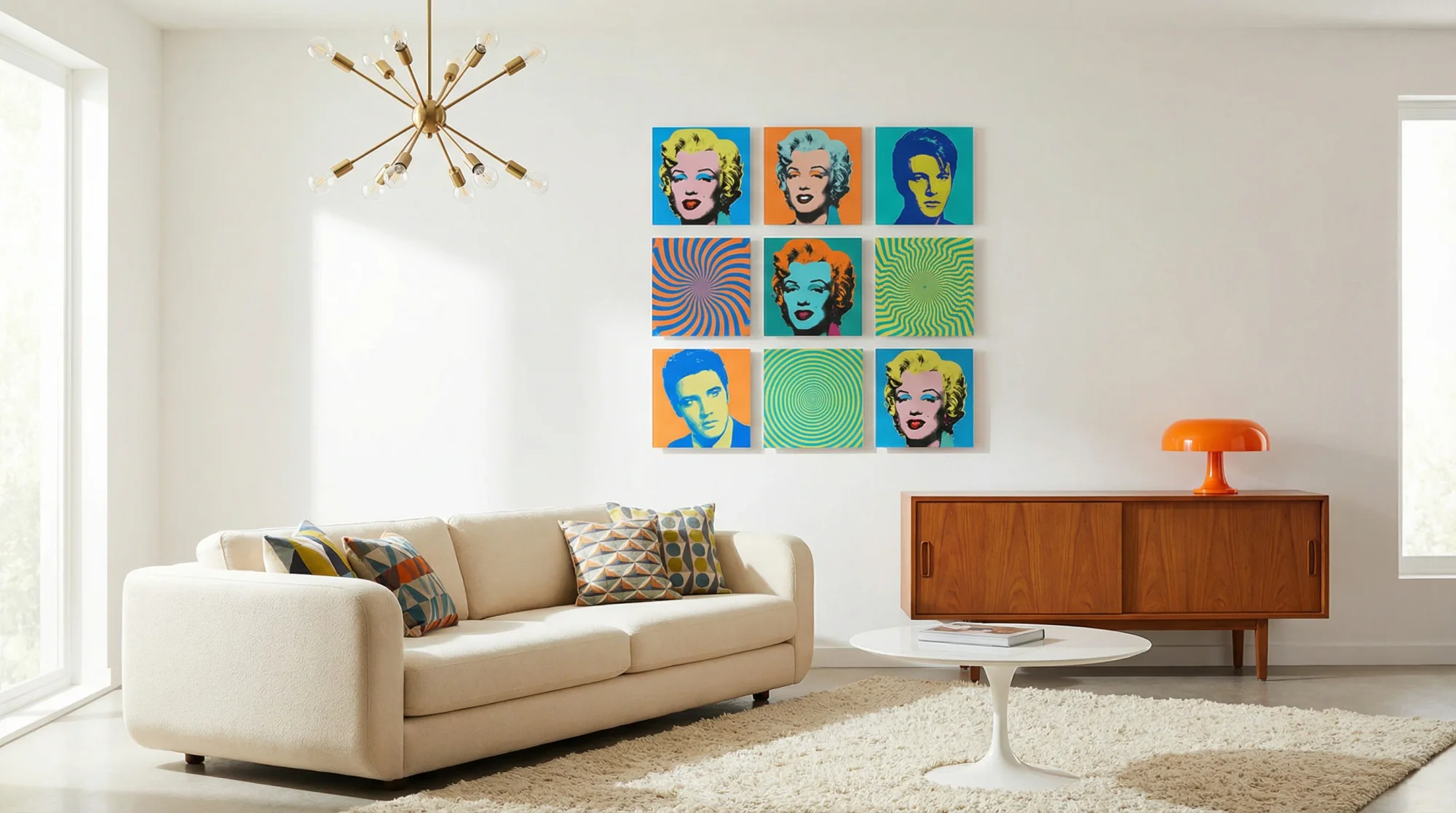 1960s Home Decor: Create a Retro Picture Wall Today