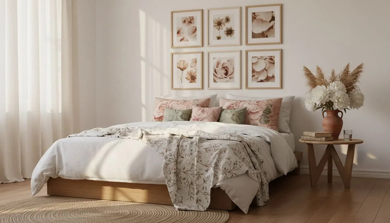Floral Bedroom Decor: 21 Renter-Friendly Ideas