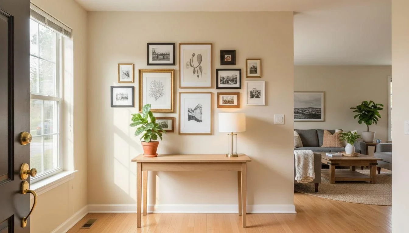 Entryway Gallery Wall: Create a Stunning First Impression