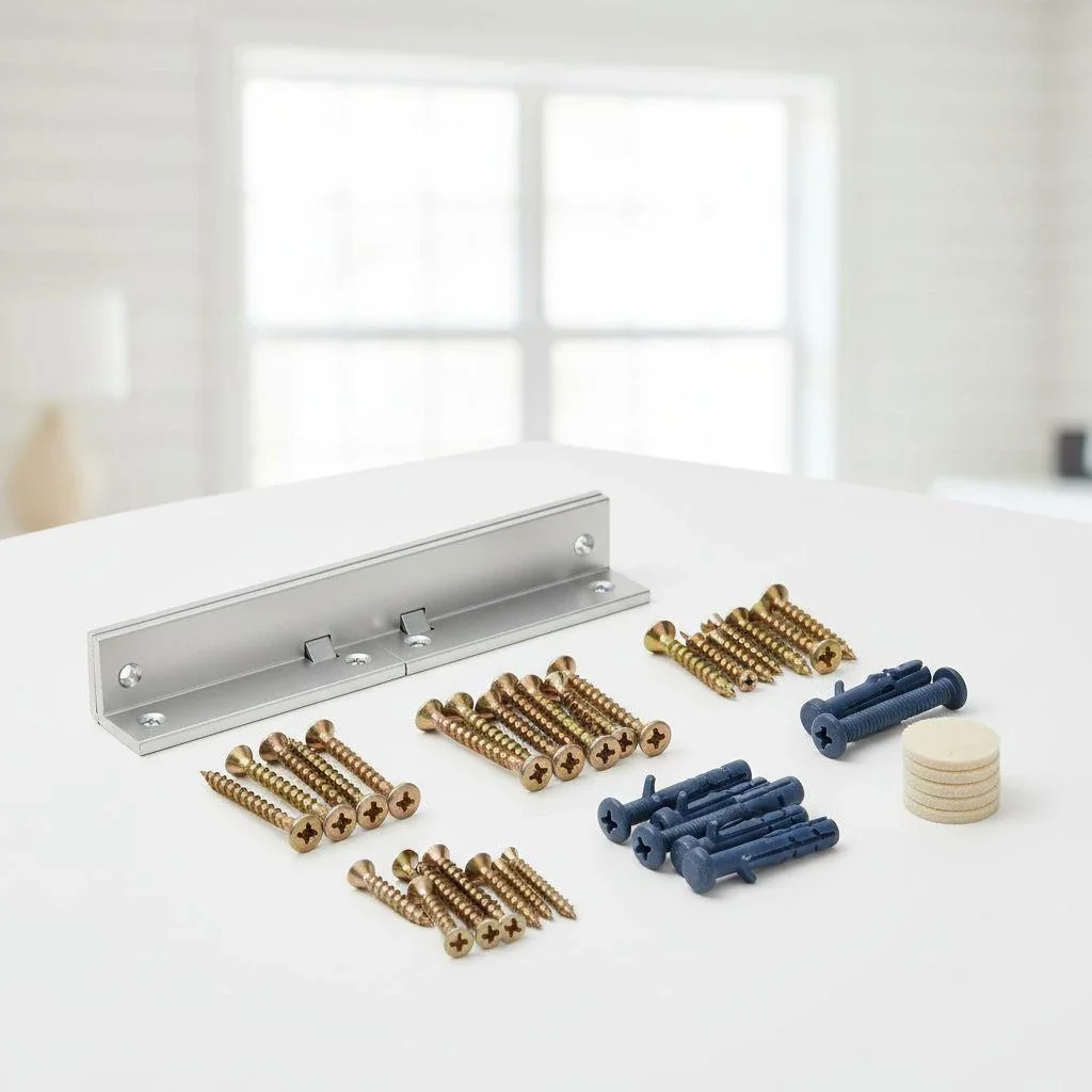 Secure mounting hardware for heavy wall decor