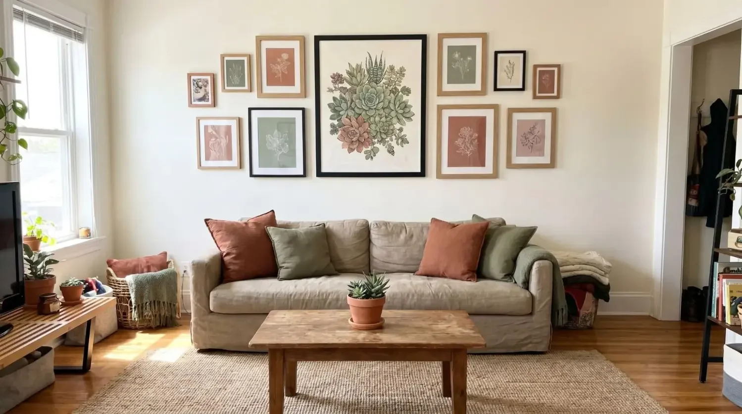 Succulent Botanical Art: Refresh Your Living Space