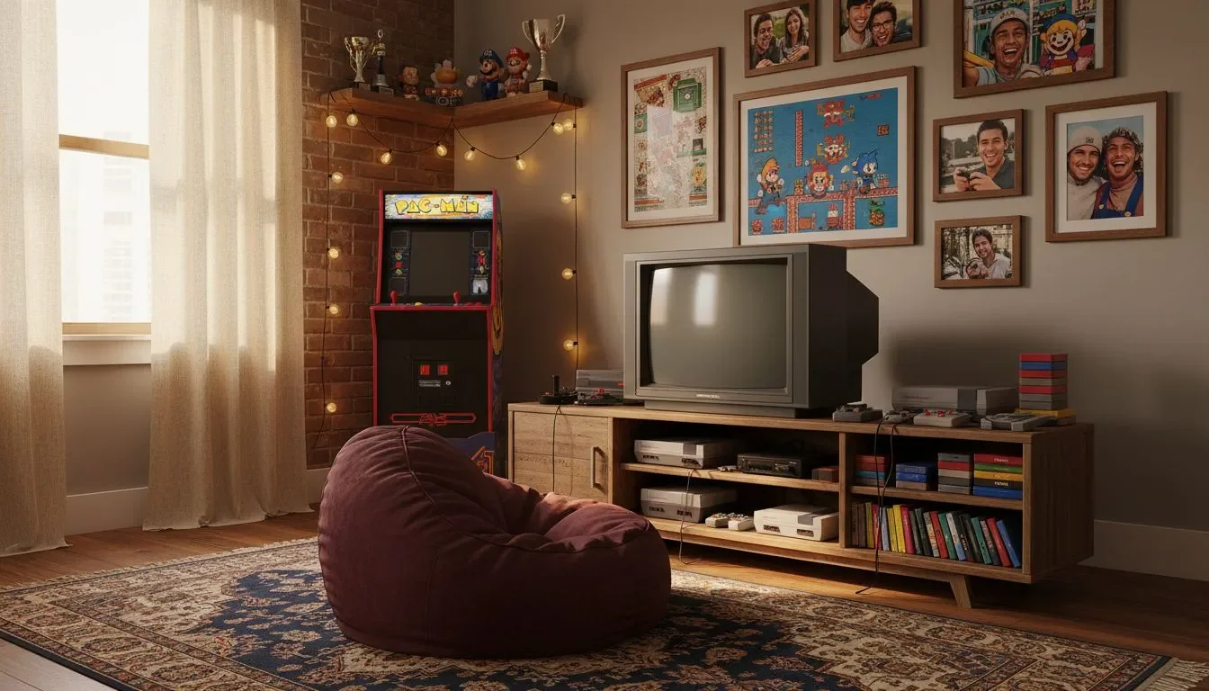Retro Game Room Decor: Create Your Nostalgic Space