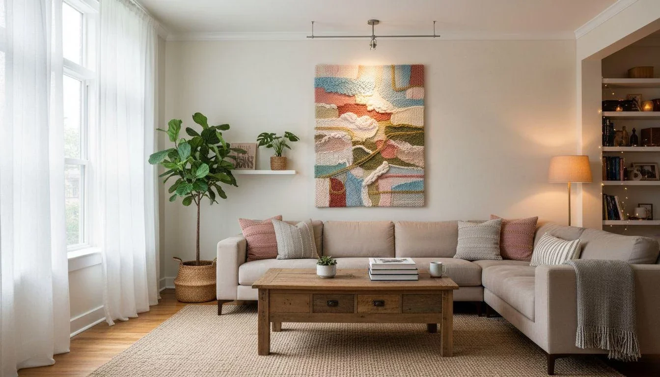 Yarn Canvas Art: Easy DIY Ideas for Stunning Decor