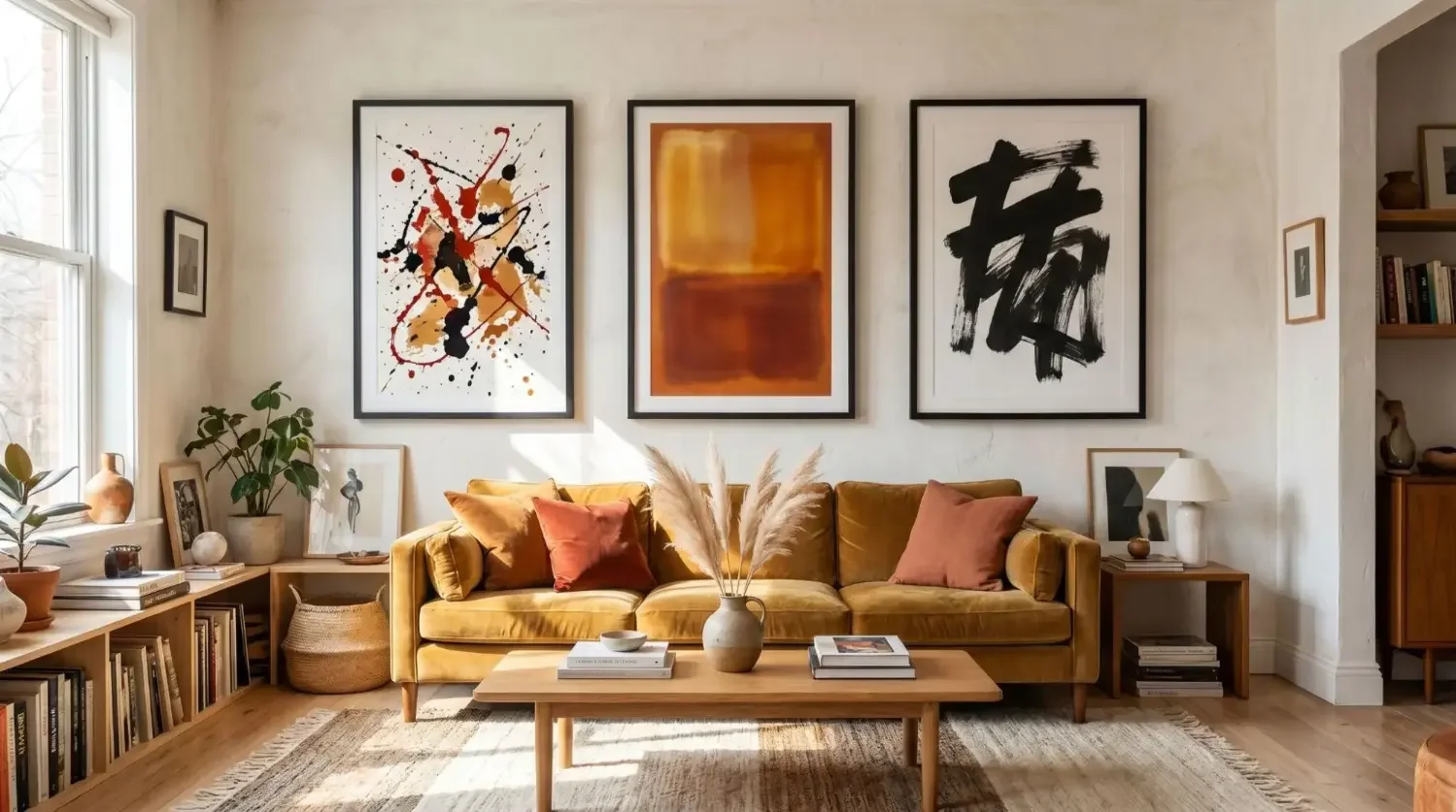 Abstract Expressionism Art Prints: Ignite Your Walls
