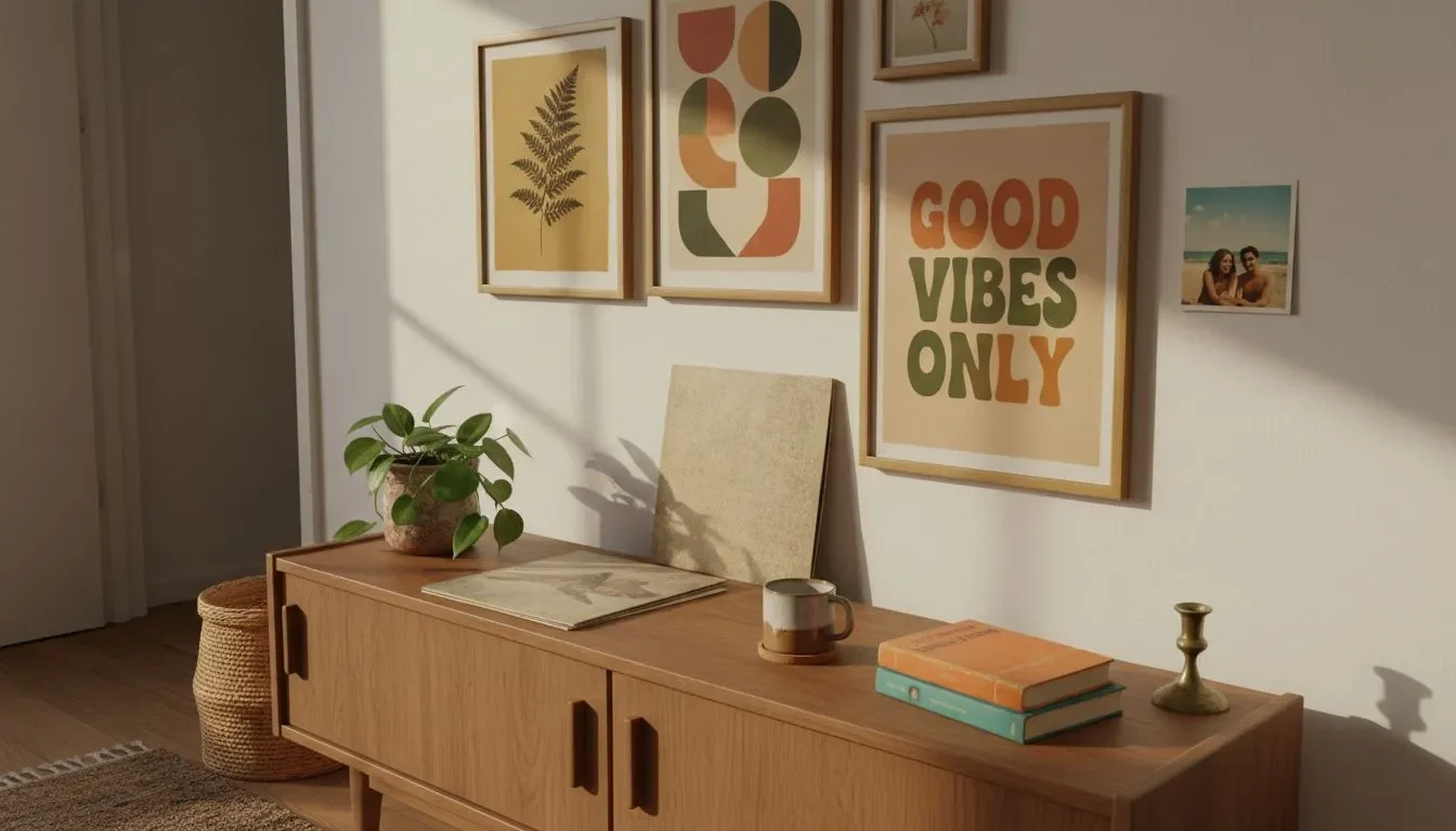 Retro Wall Decor Ideas: Create Your Gallery Wall Today