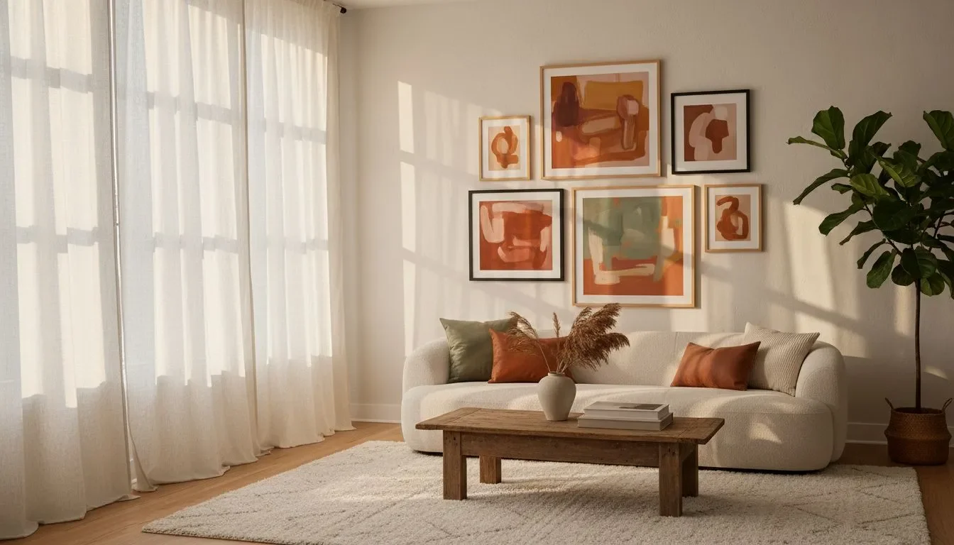 Abstract Living Room Wall Art: Easy Tips for Impact