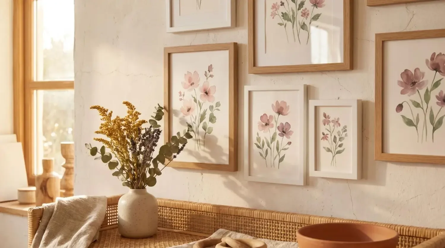 Wildflower Botanical Art: Nature's Beauty on Your Walls