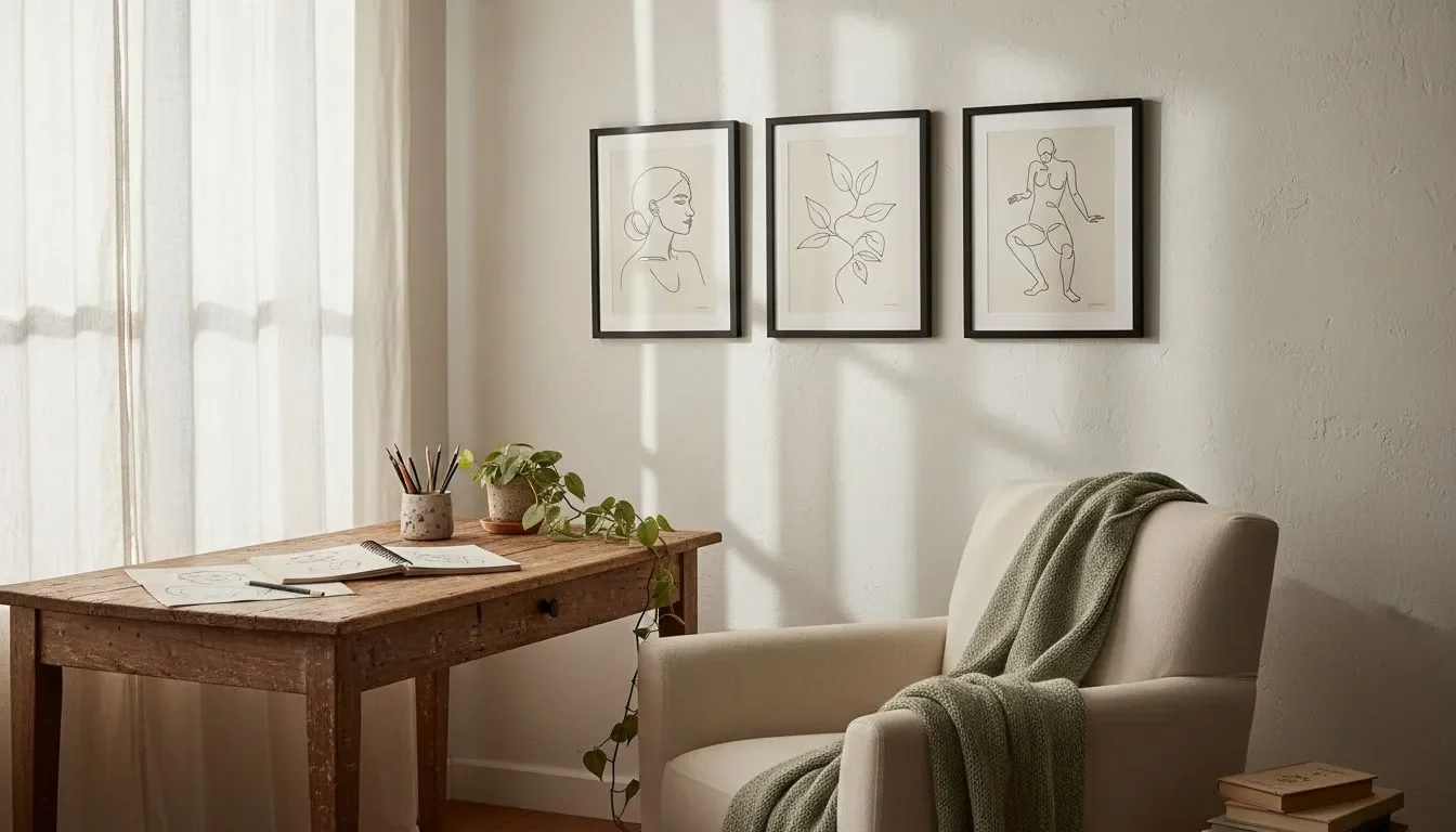What Is Line Art? Create Stunning Wall Decor Today